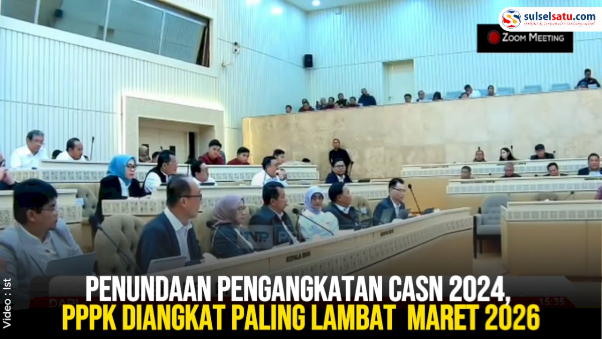 VIDEO: Penundaan Pengangkatan CASN 2024, PPPK Diangkat Paling Lambat  Maret 2026