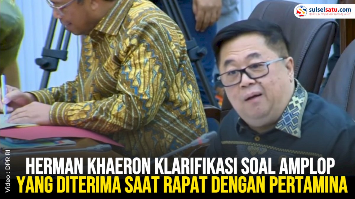 VIDEO: Herman Khaeron Klarifikasi soal Amplop yang Diterima Usai Rapat dengan Pertamina