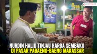 VIDEO: Nurdin Halid Tinjau Harga Sembako di Pasar Pabaeng-baeng Makassar