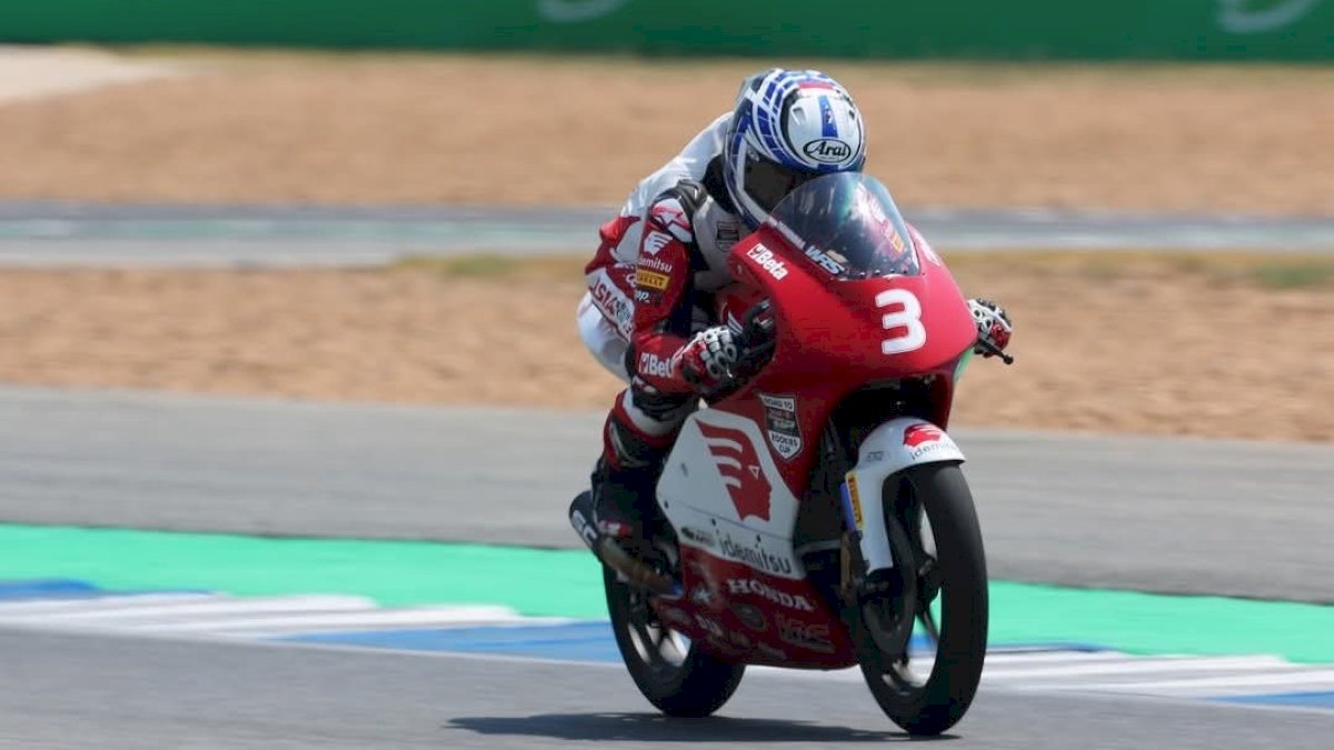 Pembalap Astra Honda Melaju Kencang di ATC Buriram, Sempat Pimpin Balapan