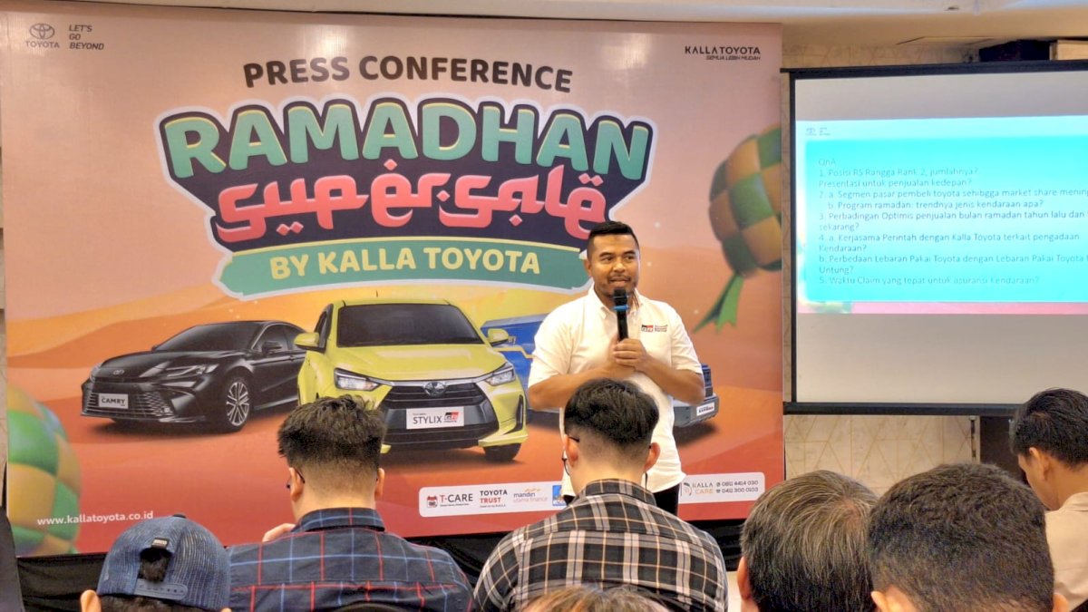 Hanya di Ramadan Super Sale, Kalla Toyota Hambur Promo Selama Pameran di TSM Makassar