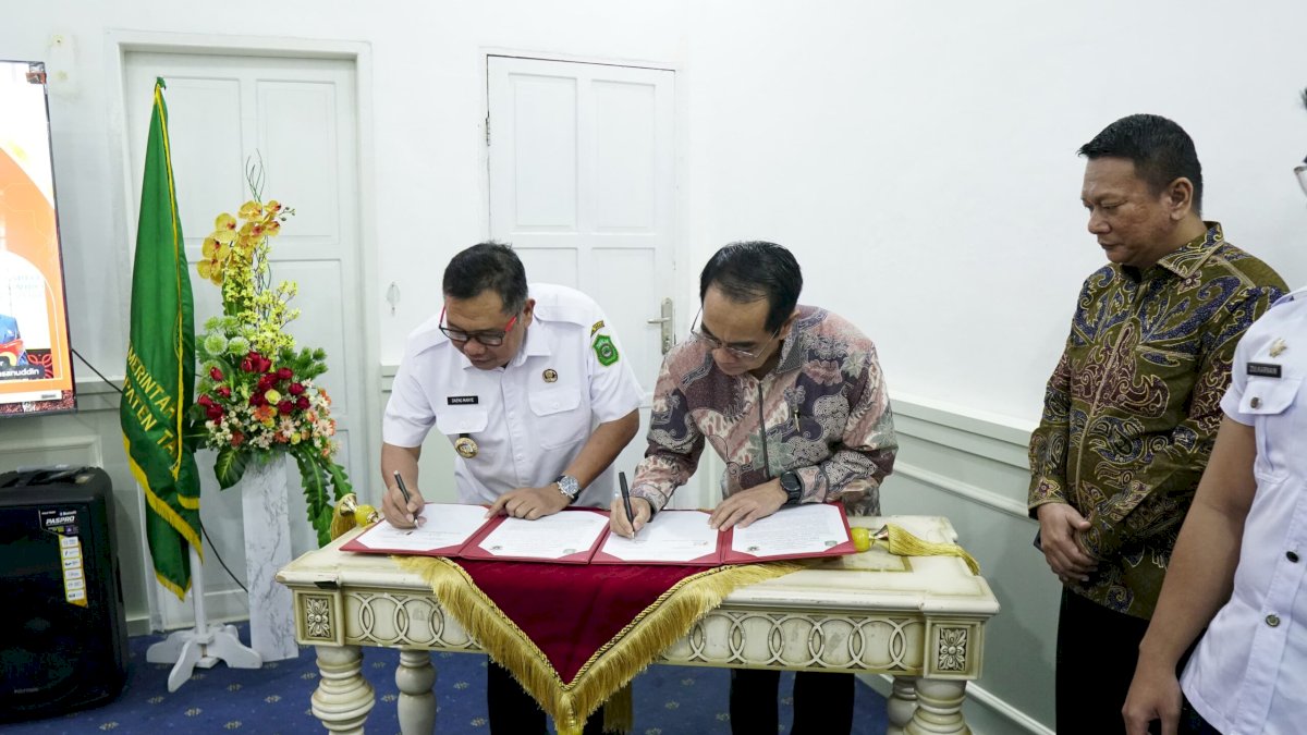 Garap Potensi Daerah, Bupati Takalar Teken MoU dengan Unhas