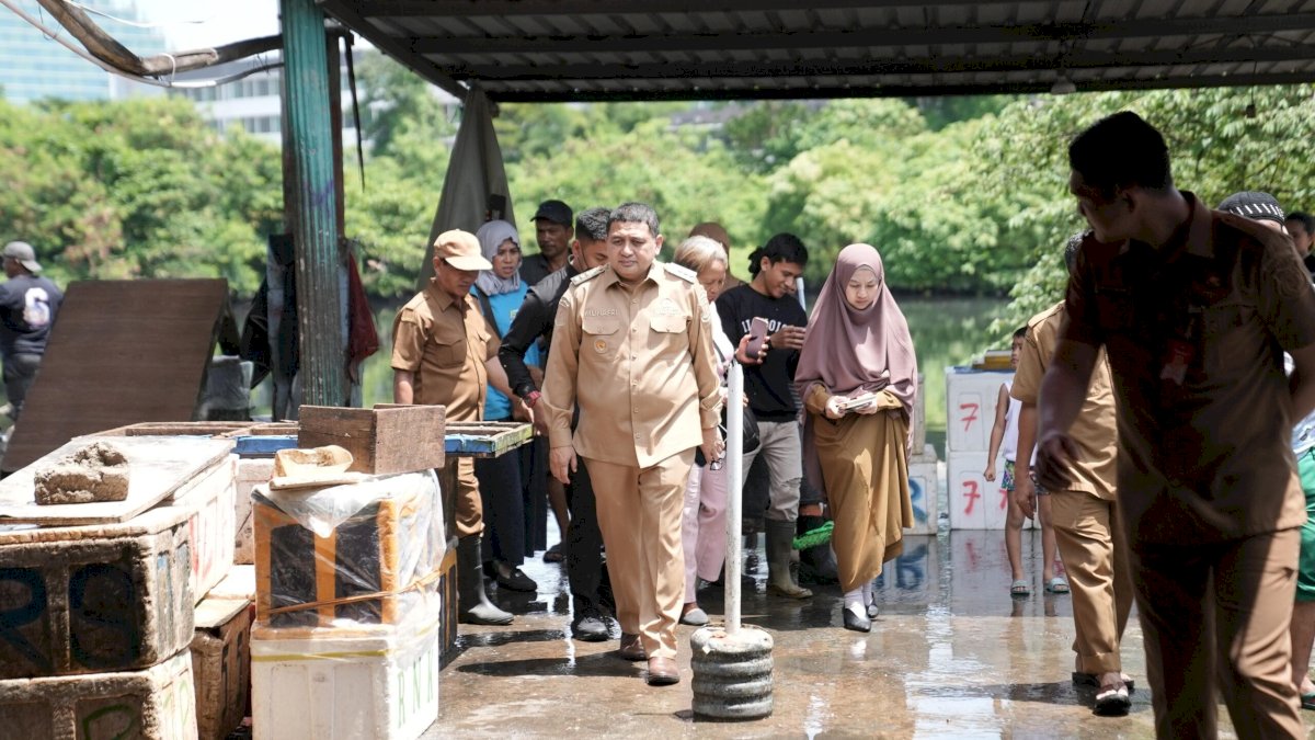 Wali Kota Munafri Sidak Pasar Ikan Lelong Rajawali, Tekankan Perlu Revitalisasi
