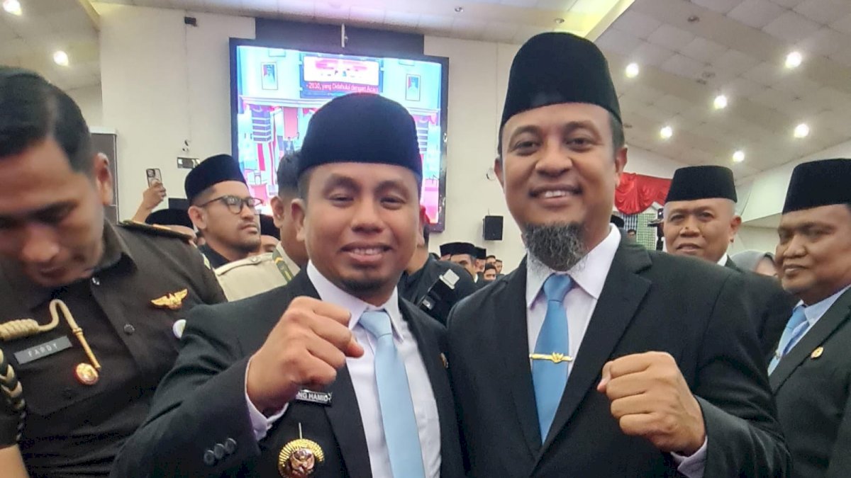 Wali Kota Parepare Tasming Hamid Hadiri Rapat Paripurna Sertijab Gubernur Sulsel