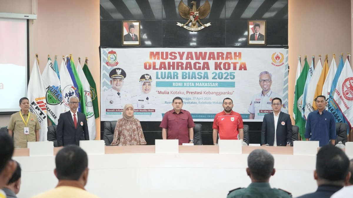 Pemkot Makassar Dukung Penuh KONI Tingkatkan Prestasi di PON
