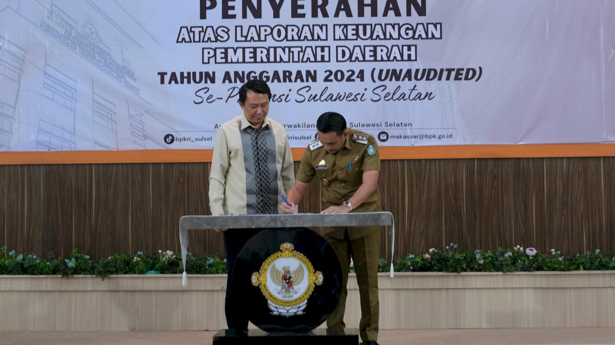 Wakil Wali Kota Parepare Serahkan LKPD 2024, Tegaskan Komitmen Tata Kelola Keuangan yang Baik