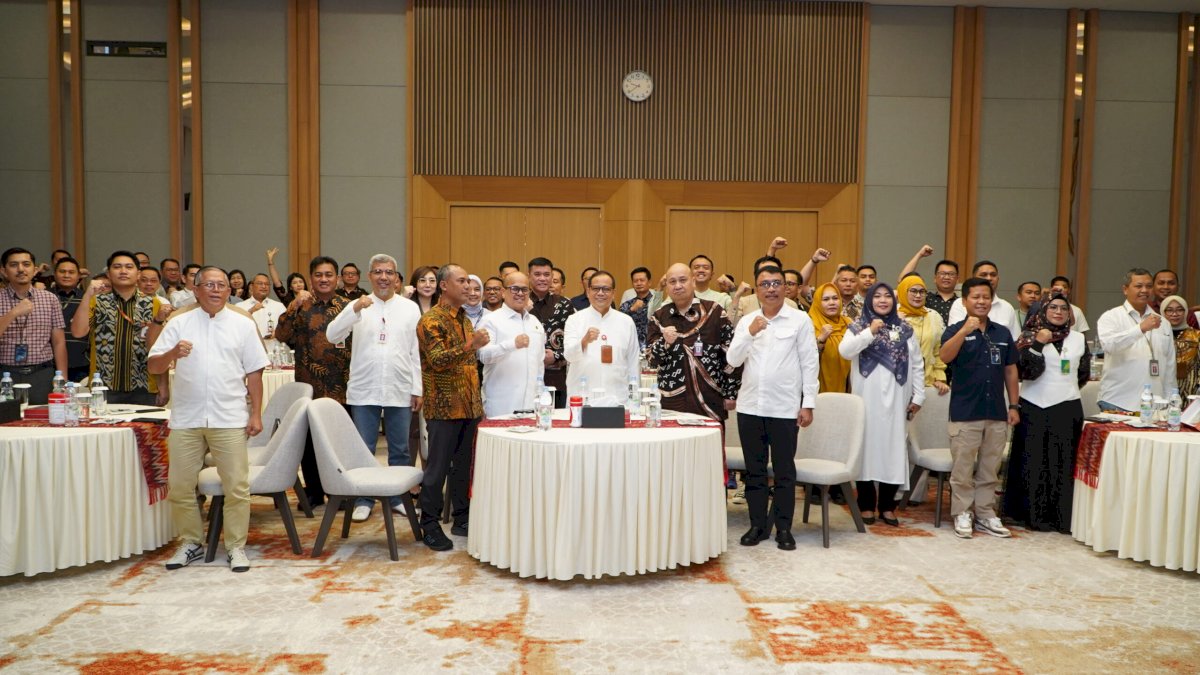 OJK Sulselbar Halalbihalal, Perkuat Kolaborasi dan Sinergitas Industri Jasa Keuangan