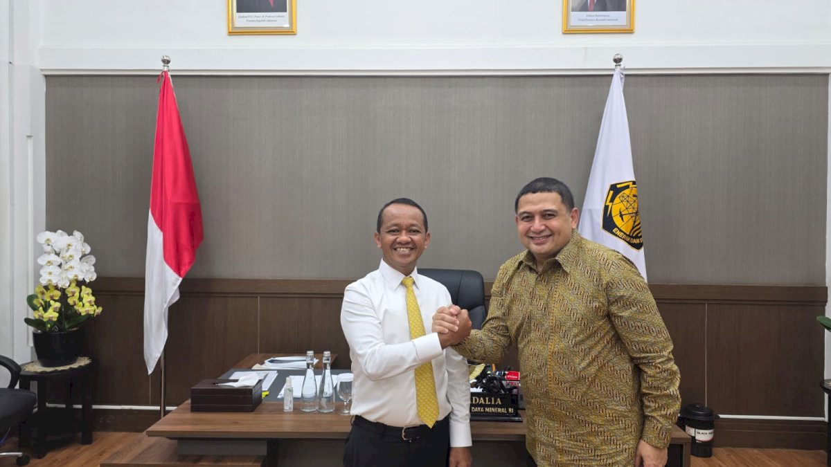 Temui Bahlil Lahadalia, Munafri Arifuddin Janji Kembalikan Kejayaan Golkar di Sulsel