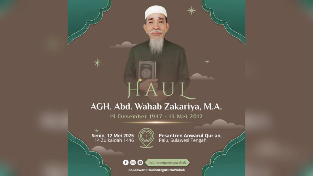 Haul Anregurutta Wahab Wadah Menyulam Warisan Dakwah dan Ruang Silaturahmi