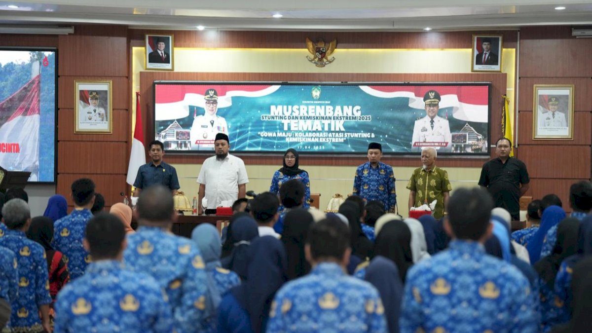 Musrenbang Tematik Gowa Bahas Penanganan Stunting dan Miskin Ekstrem