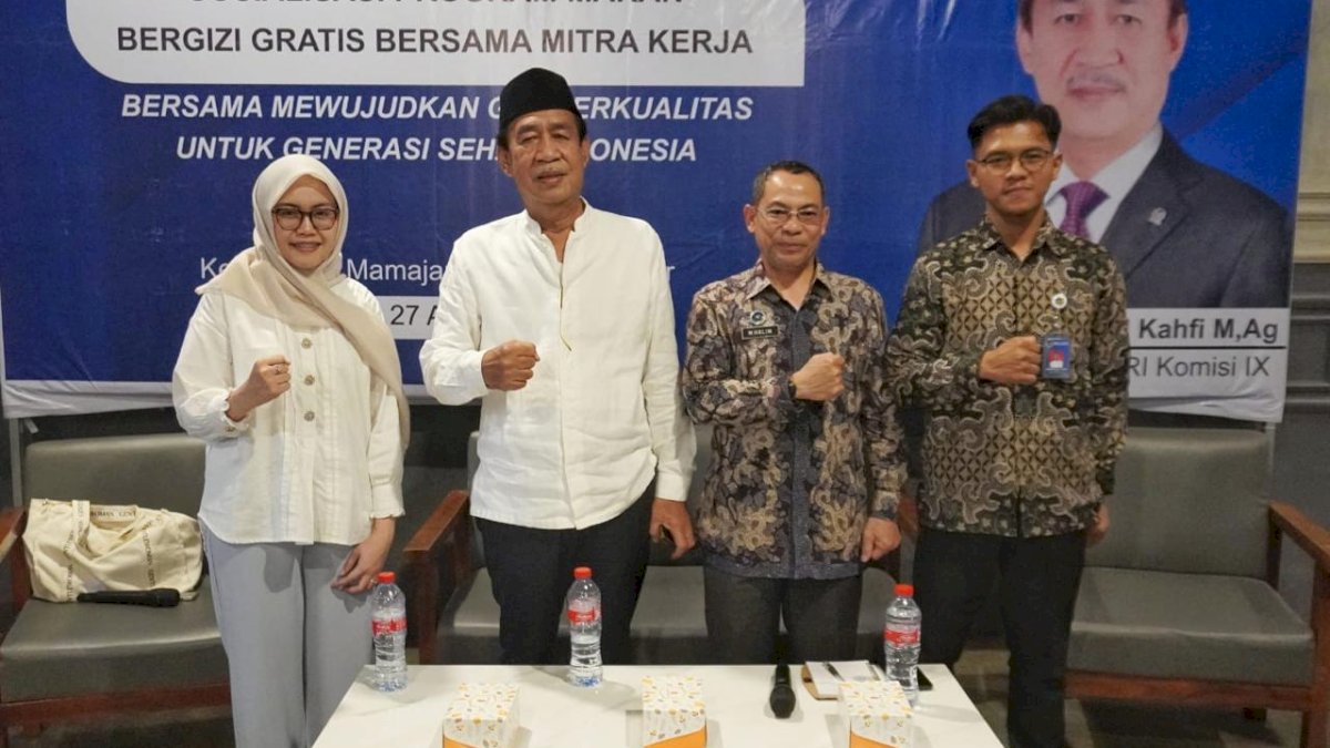 Sambut Bonus Demografi, DPR dan BGN Genjot Program Makan Bergizi Gratis