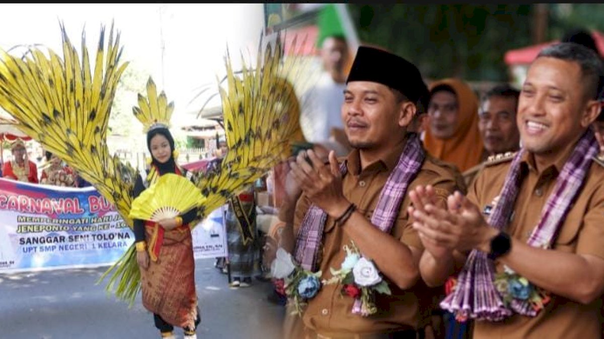 Gemerlap Karnaval Budaya Sambut Peringatan Hari Jadi ke-162 Kabupaten Jeneponto