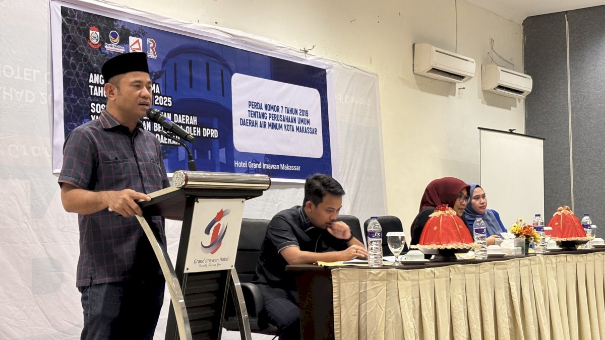 Anggota DPRD Makassar Jufri Pabe Gelar Sosialisasi Perda Nomor 7 Tahun 2019