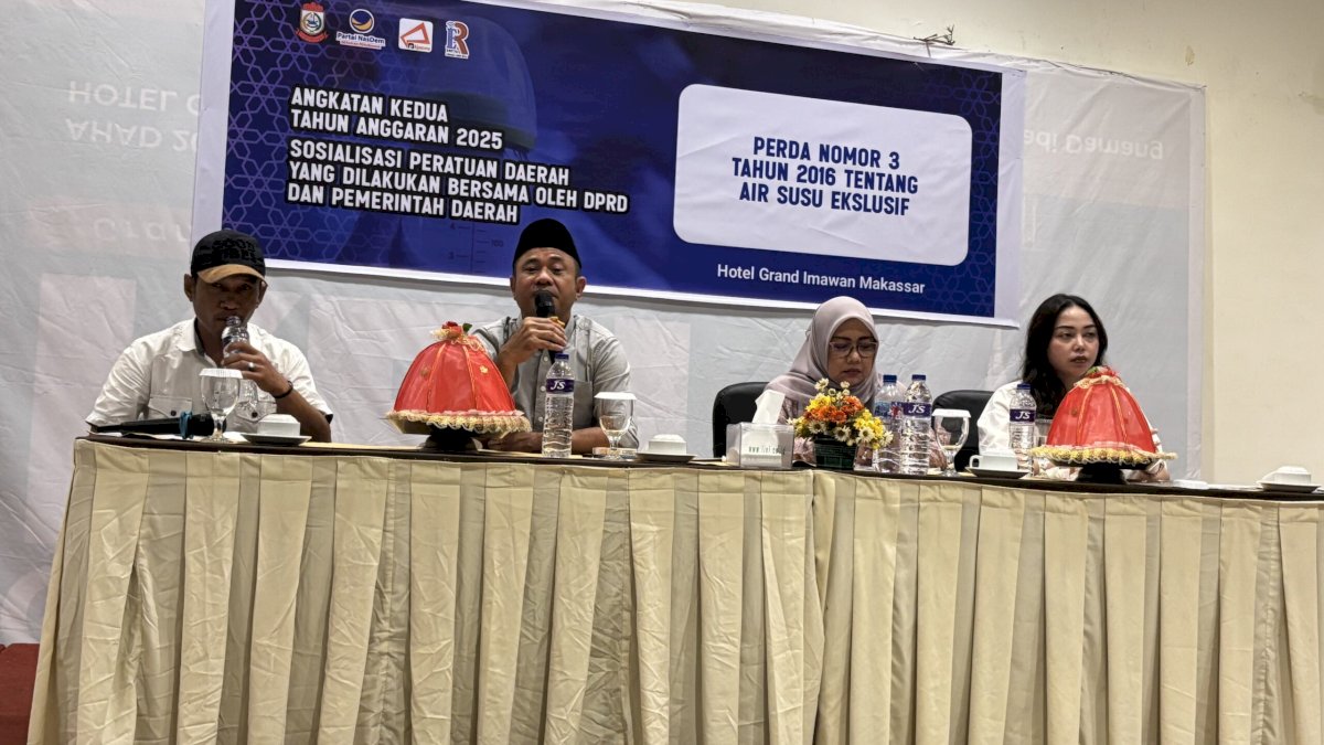 Sosialisasi Perda ASI Eksklusif, Jufri Pabe Tekankan Hak Anak dan Tanggung Jawab Bersama