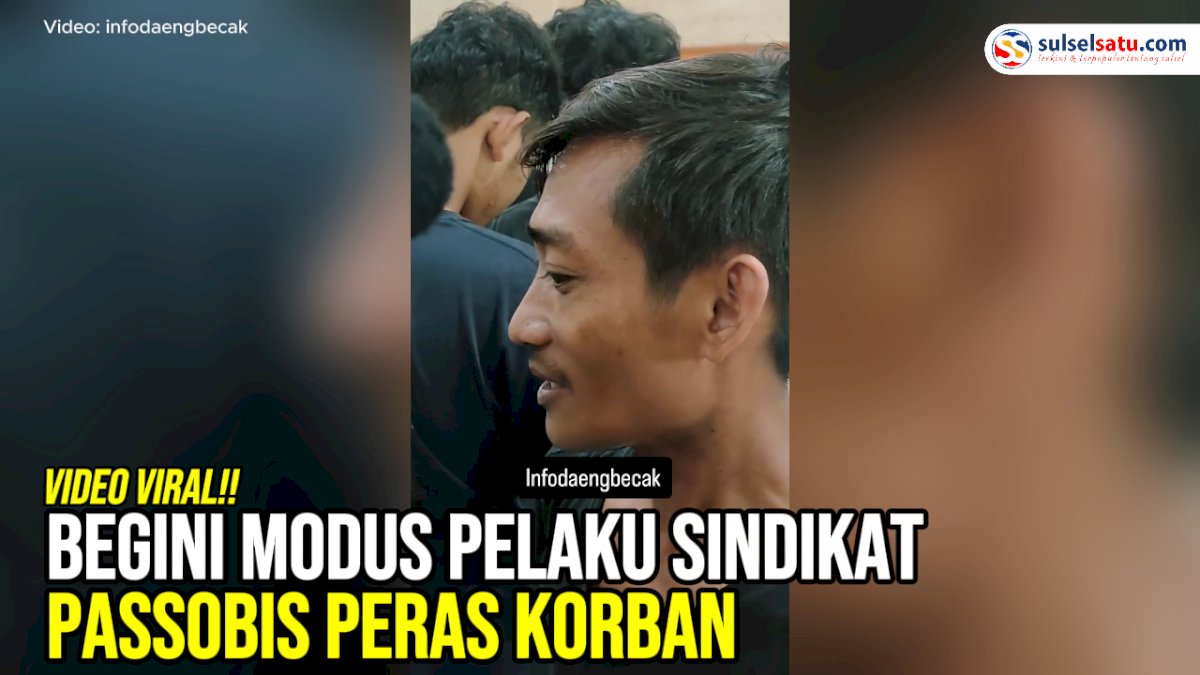 VIDEO: Begini Modus Pelaku Sindikat Passobis Peras Korban