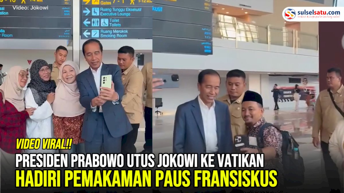 VIDEO: Presiden Prabowo Utus Jokowi ke Vatikan Hadiri Pemakaman Paus Fransiskus