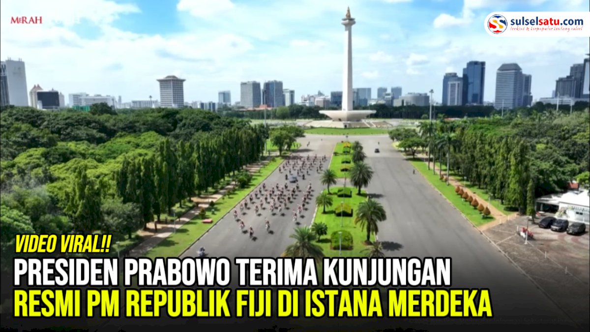 VIDEO: Presiden Prabowo Terima Kunjungan Resmi PM Republik Fiji di Istana Merdeka