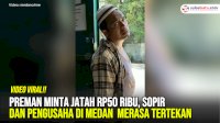 VIDEO: Preman Minta Jatah Rp50 Ribu, Sopir dan Pengusaha di Medan Merasa Tertekan