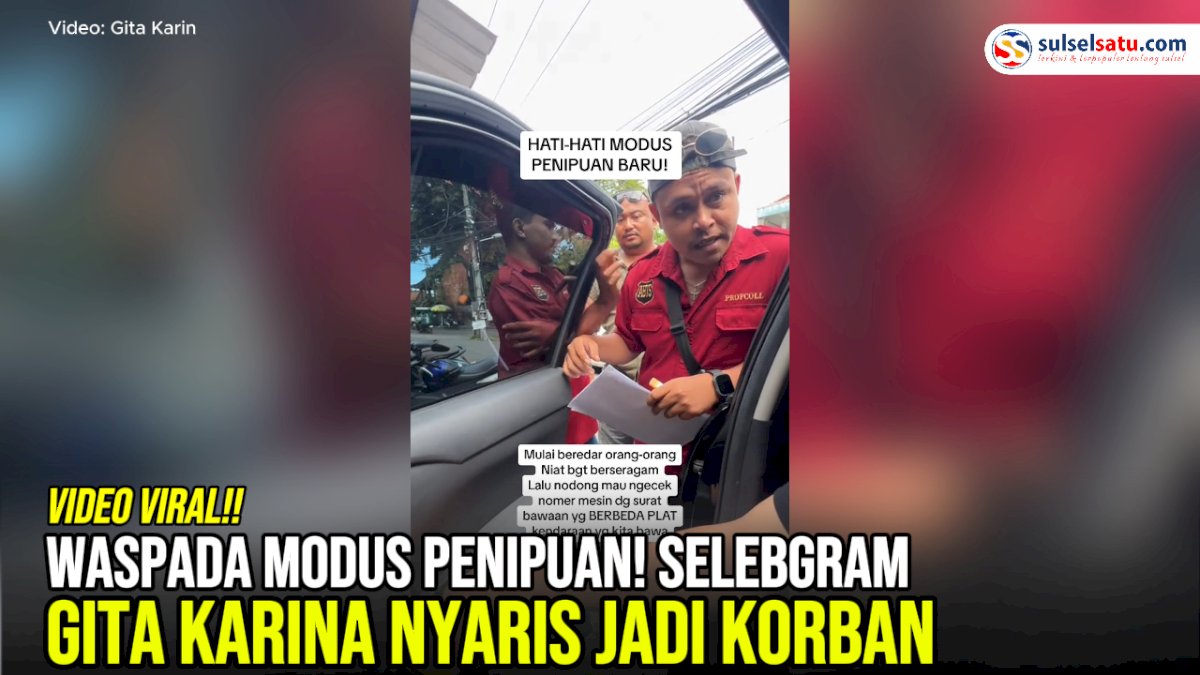 VIDEO: Waspada Modus Penipuan! Selebgram Gita Karina Nyaris Jadi Korban