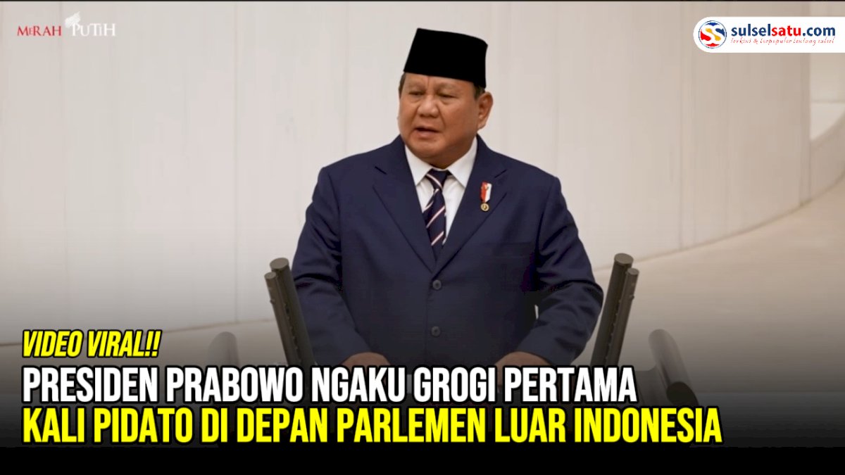 VIDEO: Presiden Prabowo Ngaku Grogi Pertama Kali Pidato di Depan Parlemen Luar Indonesia