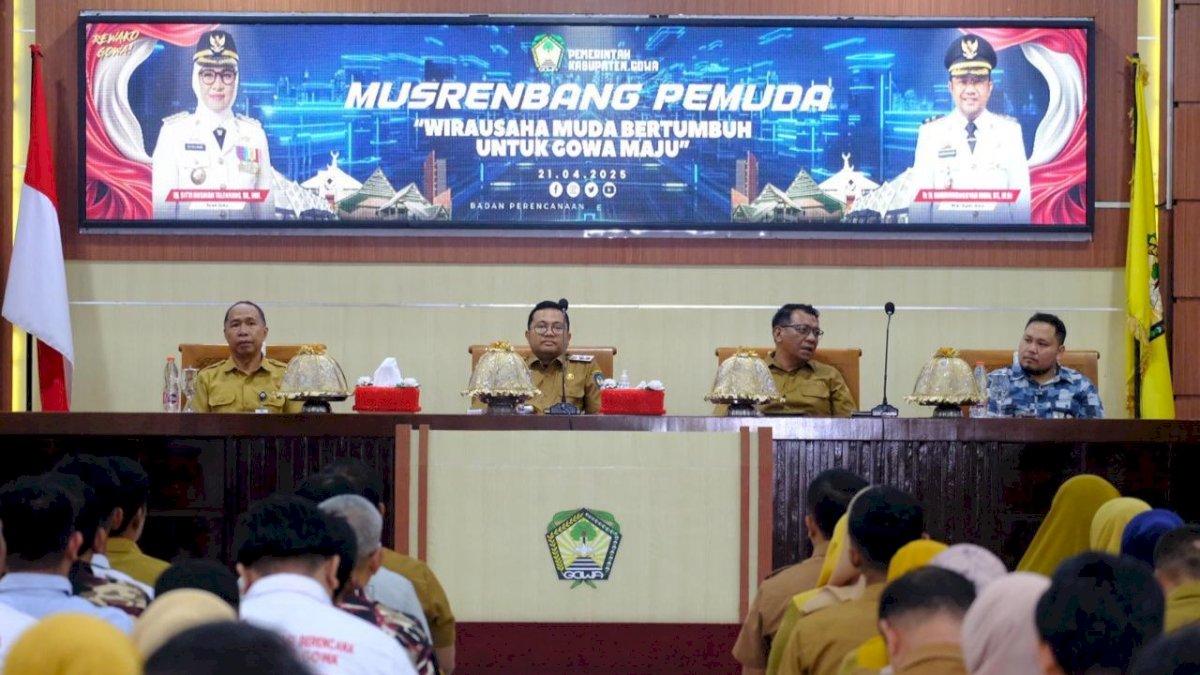 Wabup Darmawangsyah Minta Pemuda Jadi Ujung Tombak Pembangunan di Gowa