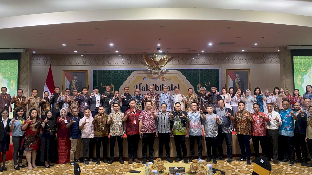 BI dan LPS Halalbihalal Bersama Perbankan, Sinergi Penguatan Ekosistem Pembayaran Digital Sulsel