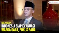 VIDEO: Indonesia Siap Evakuasi Warga Gaza, Fokus pada Korban Luka, Anak Yatim, dan Pelajar