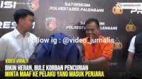 VIDEO: Bikin Heran, Bule Korban Pencurian Minta Maaf ke Pelaku yang Masuk Penjara