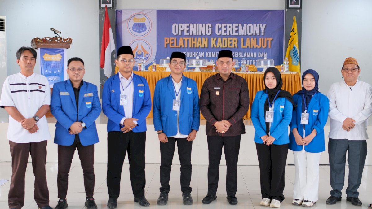 Wakil Wali Kota Parepare Hermanto Buka Pelatihan Kader Lanjut PMII