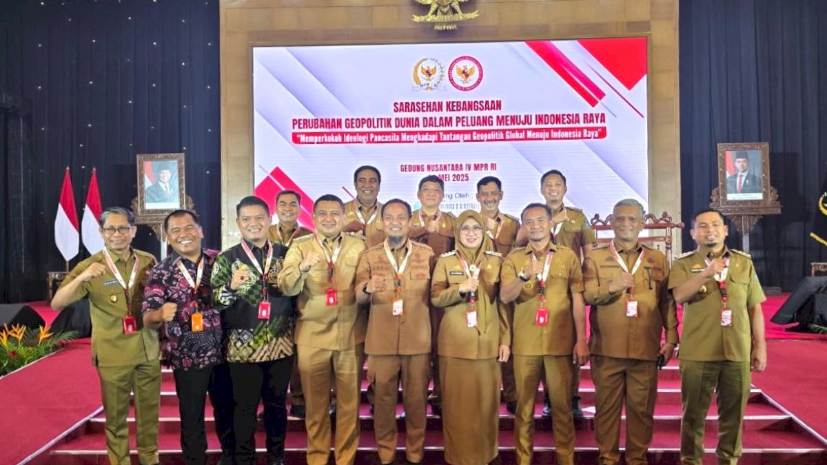 Wali Kota Parepare Tasming Hamid Ikuti Sarasehan Kebangsaan Bahas Perubahan Geopolitik Dunia