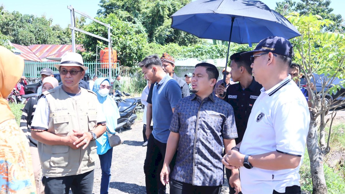 Wali Kota Tasming Hamid Tinjau Lokasi Penanaman Jagung dan Infrastruktur Kota di Lapadde