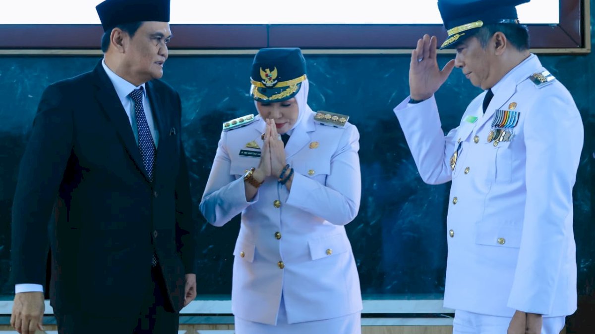 Serah Terima Jabatan, Andi Ina dan Abustan Siap Lanjutkan Stapet Kepemimpinan Suardi Saleh