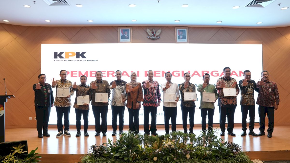 Pemkot Makassar Torehkan Skor Tinggi dalam Pemantauan Antikorupsi KPK