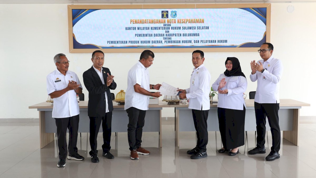 Lima Kekayaan Intelektual Komunal Kabupaten Bulukumba Resmi Dilindungi Hukum