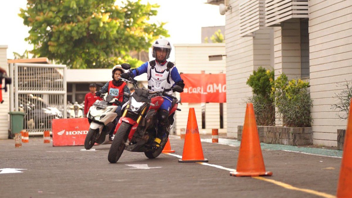 Asmo Sulsel Sukses Gelar Safety Riding Competition 2025 di Makassar