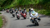 Ratusan Biker Sulsel Riding ke Puncak Malino Rayakan Satu Dekade NMAX