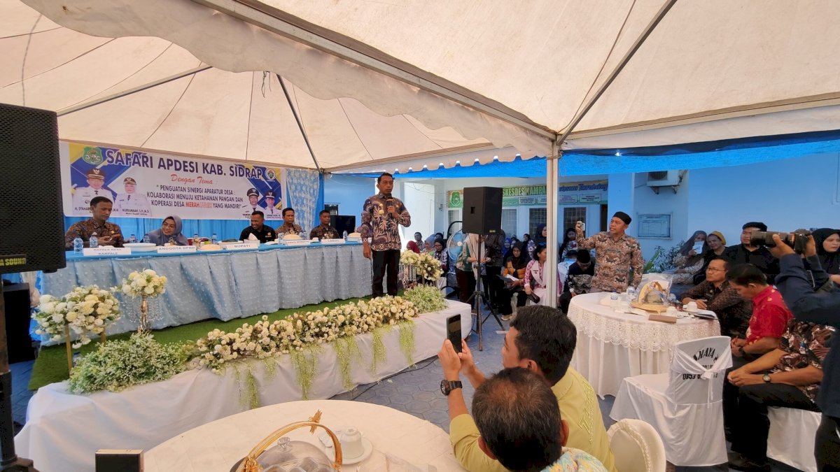 Kabupaten Sidrap Gaspol Ketahanan Pangan, Targetkan 1 Juta Ton Gabah Tahun 2025