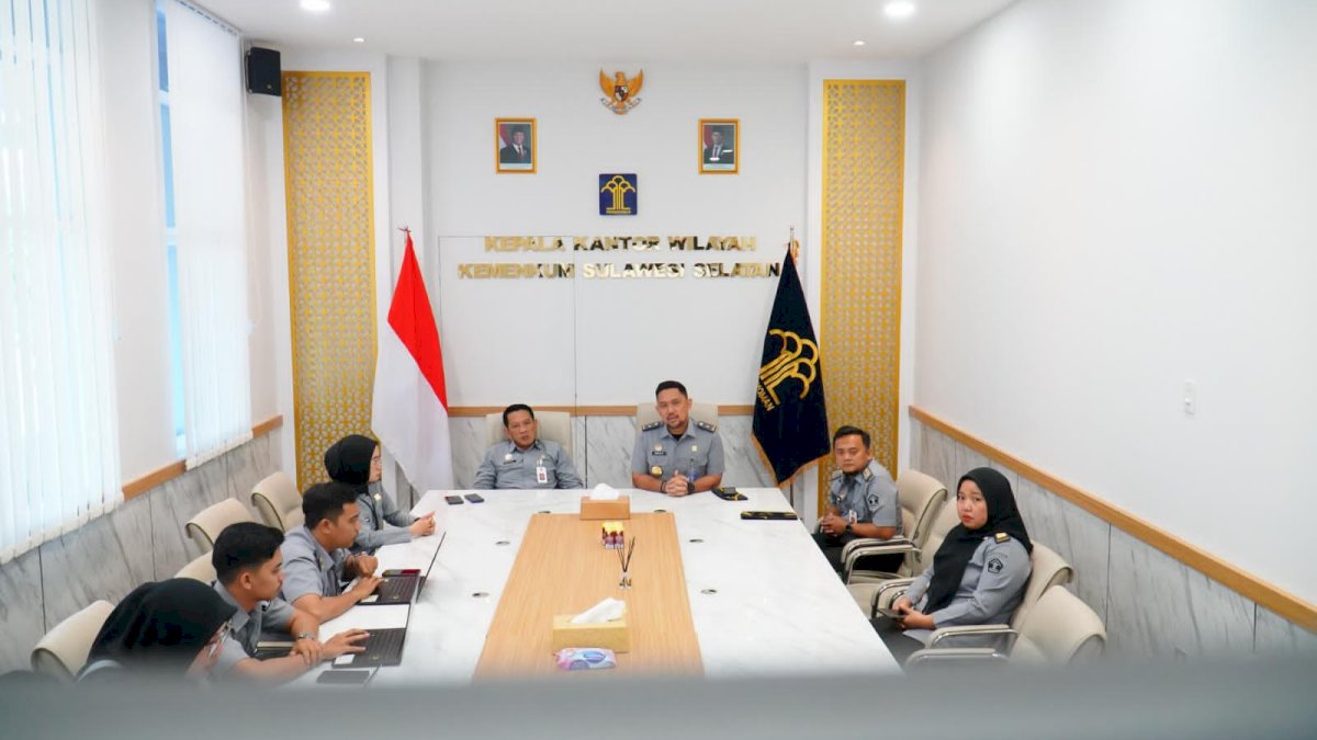 Kakanwil Kemenkum Sulsel Dorong Akselerasi Penyerapan Anggaran di Tengah Efisiensi