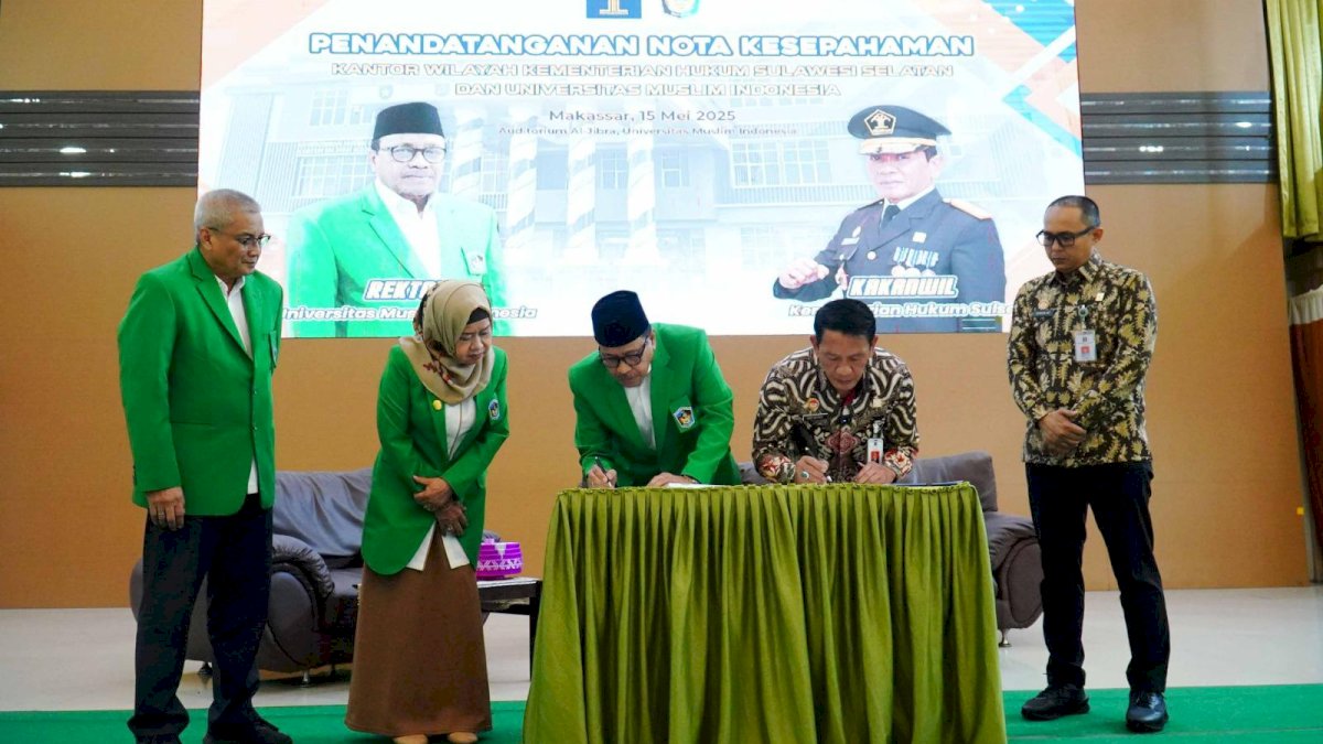 Kemenkum Sulsel Gaet UMI Tingkatkan Pendaftaran Hak Cipta, Paten, dan Desain Industri