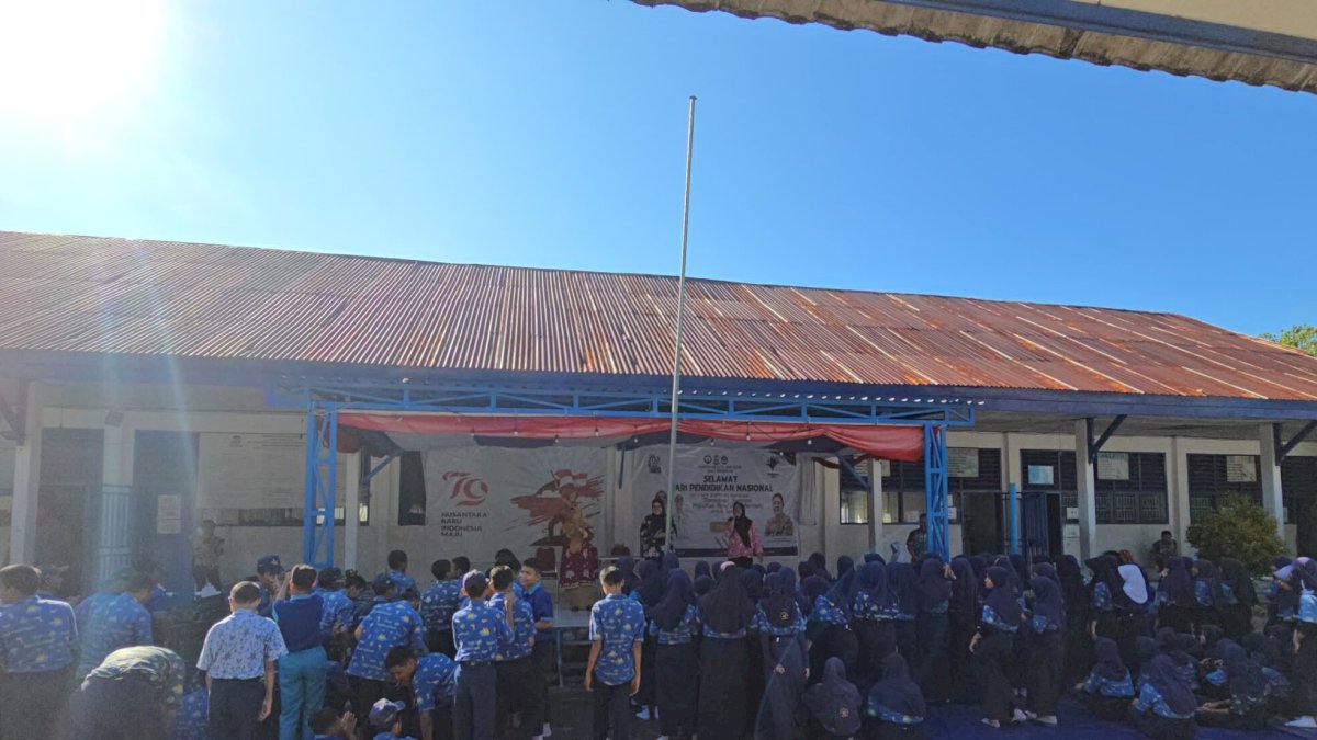 Sosialisasi Bahaya Narkoba di SMPN 48 Makassar, Kemenkum Sulsel Bangun Kesadaran Hukum Siswa Sejak Dini