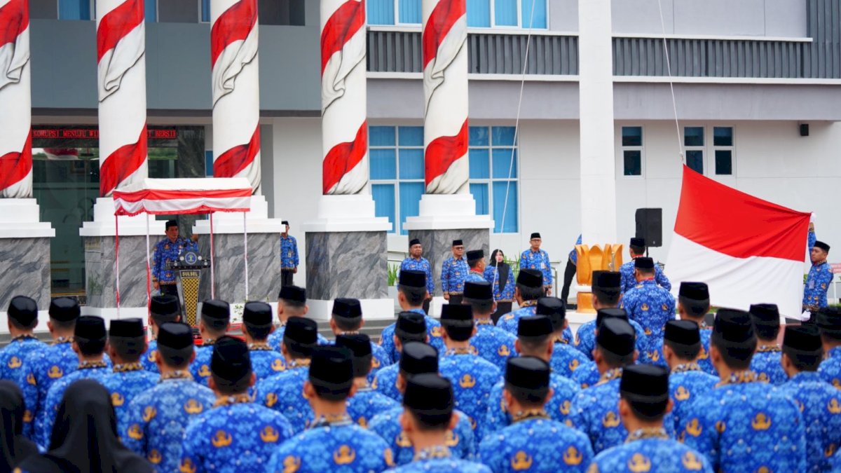 Peringatan Hari Kebangkitan Nasional, Momentum Kanwil Kemenkum Sulsel Tingkatkan Kualitas Pelayanan