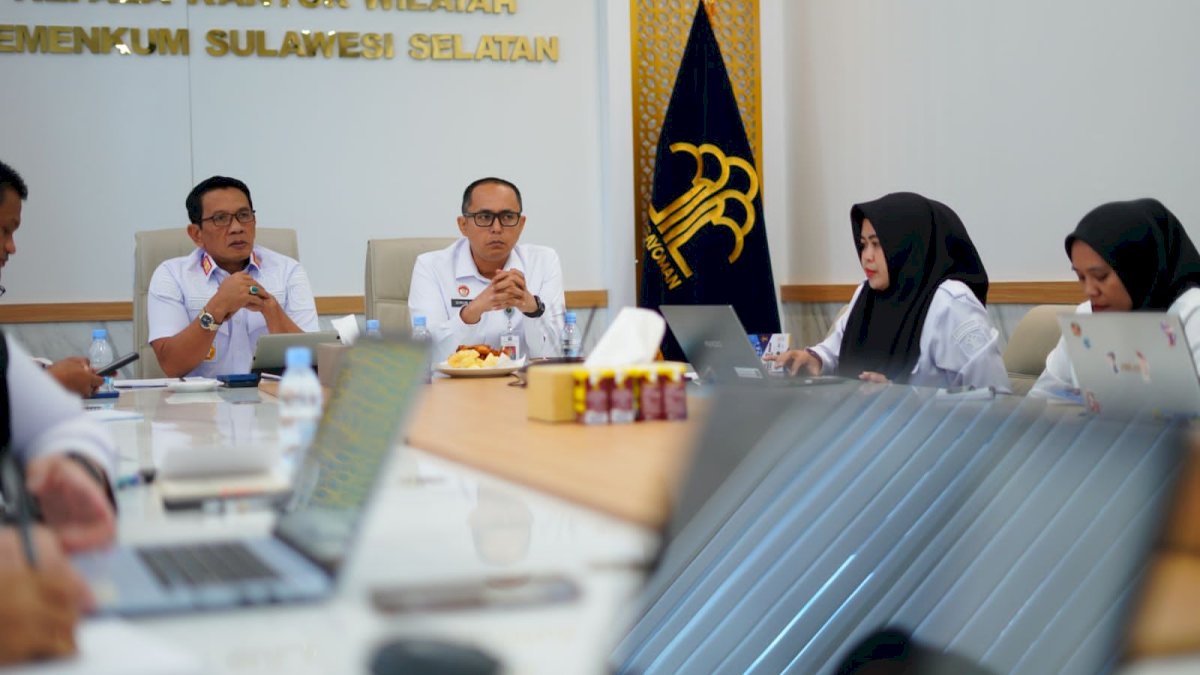 Kemenkum Sulsel Akselerasi Pembentukan Koperasi Merah Putih Bersama Kadis Koperasi se-Sulsel