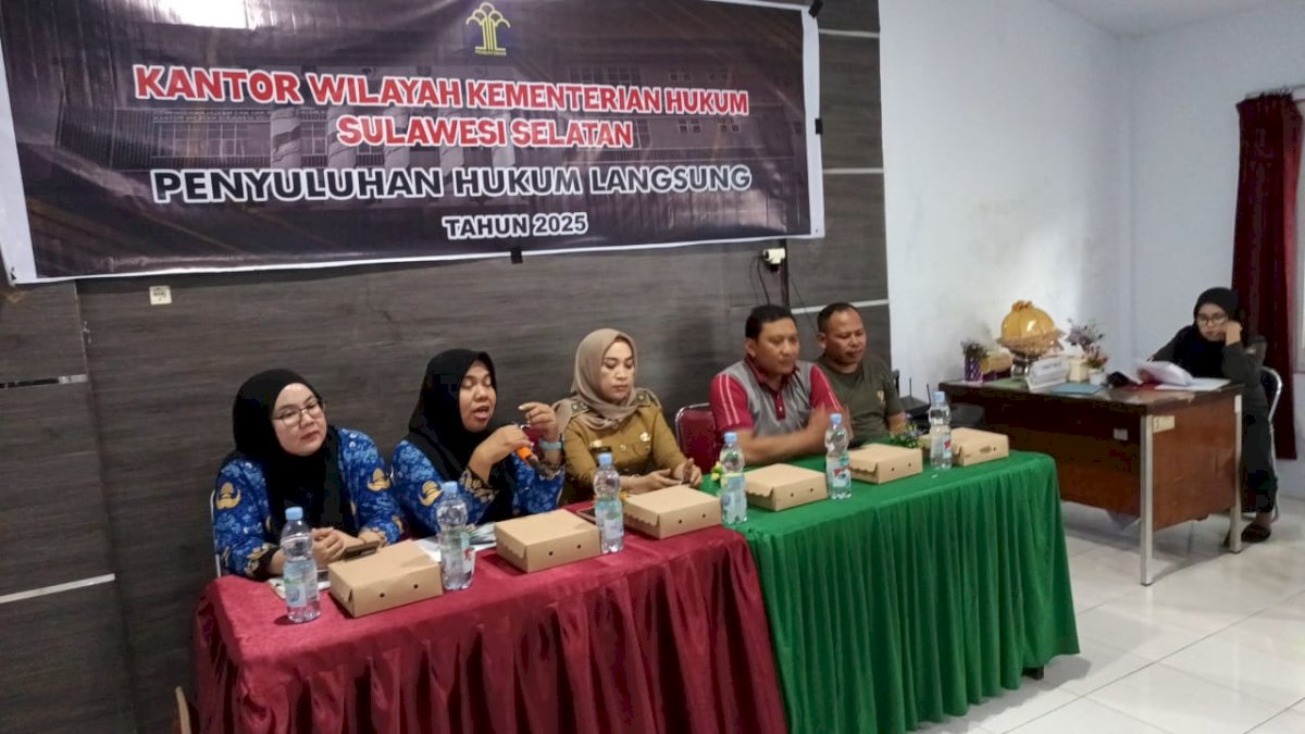 Tingkatkan Kesadaran Hukum, Kanwil Kemenkum Gelar Penyuluhan Langsung di Kelurahan Butung