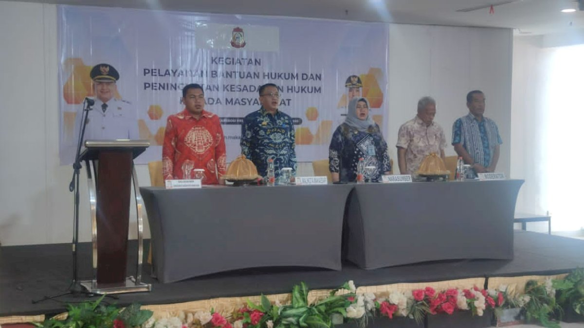 Kanwil Kemenkum Sulsel Dukung Program Bantuan Hukum Pemkot Makassar