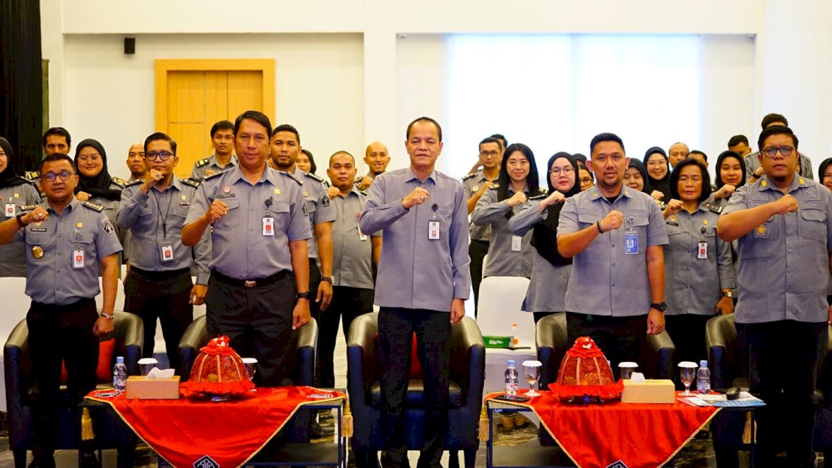 Inspektur Wilayah V Dukung Kanwil Kemenkum Sulsel Raih Predikat WBBM