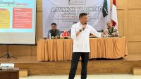 Adnan Berbagi Ilmu Kepemimpinan Pada Peserta LK II HMI Sulselbar
