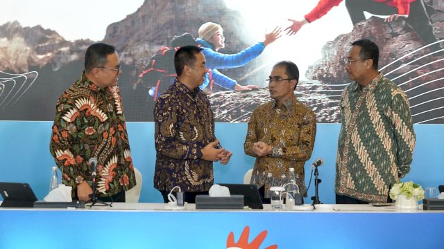 RUPST Telkom 2024 bagi dividen Rp21 triliun. Foto: Istimewa.