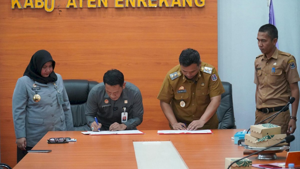Kemenkum Sulsel dan Pemkab Enrekang Jalin Kerjasama Bidang Hukum