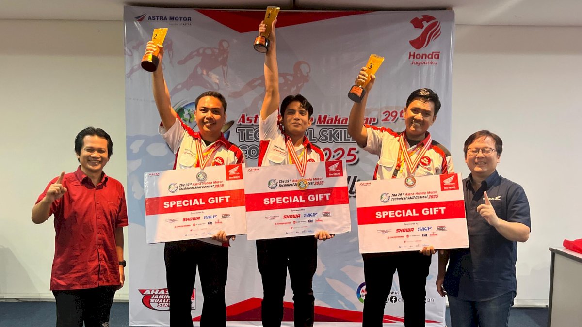 Asmo Sulsel Umumkan Juara Technical Skill Contest 2025 Regional, Siap Melaju ke Tingkat Nasional