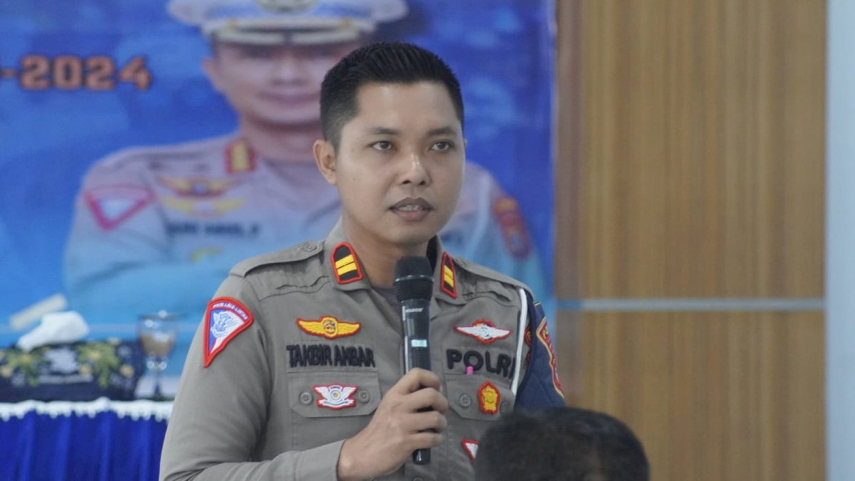 Mengenal Sosok Kasatlantas Baru Polres Bantaeng Iptu Andi M Takbir Akbar